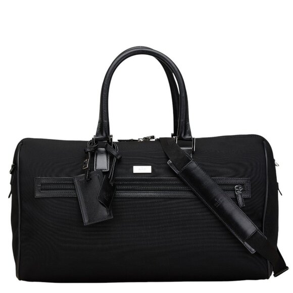 GUCCI Black Leather Shoulder Bag - Picture 1 of 16